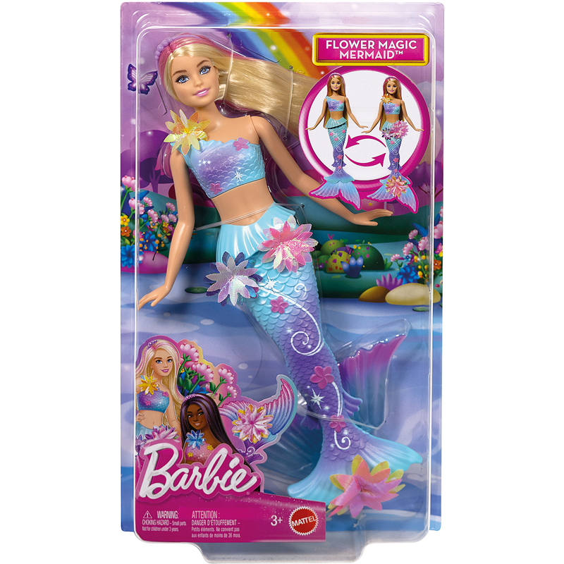 Poupée fleurs magiques Barbie