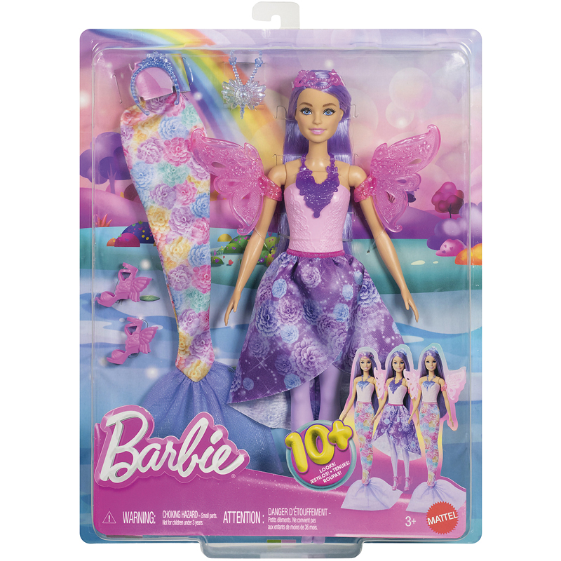 Poupée fantaisie 3 en 1 Barbie