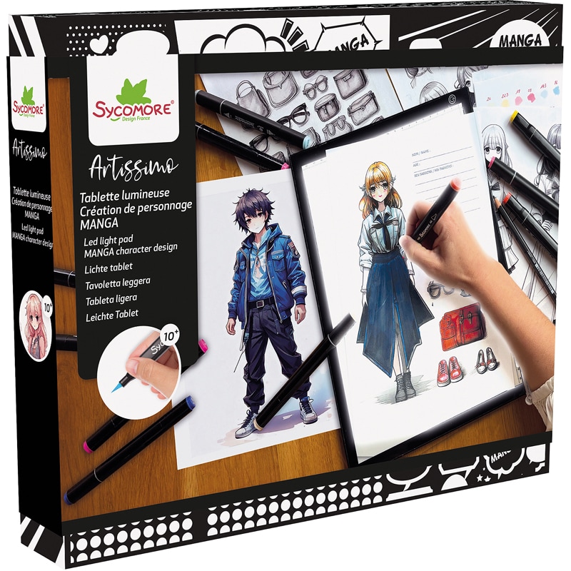 Tablette lumineuse a5 manga