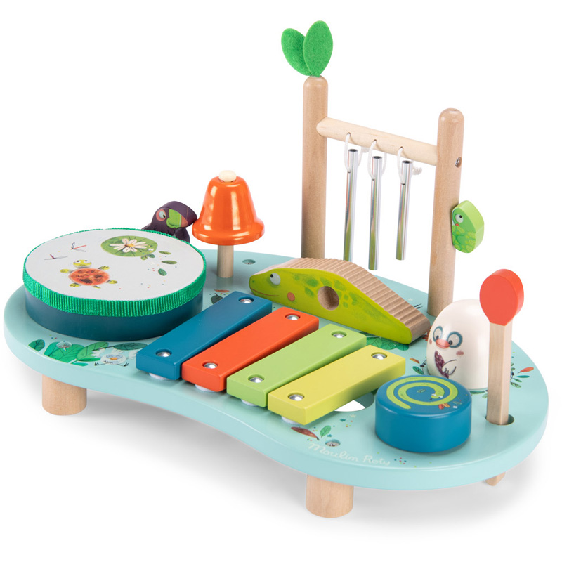 Table musicale jungle