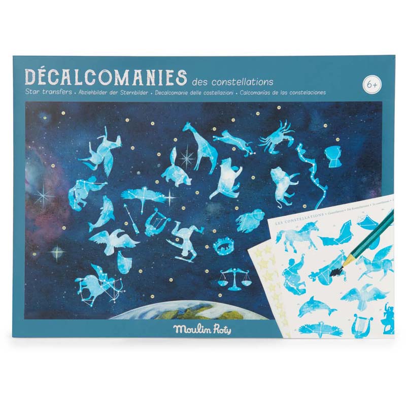 Decalcomanies carte ciel