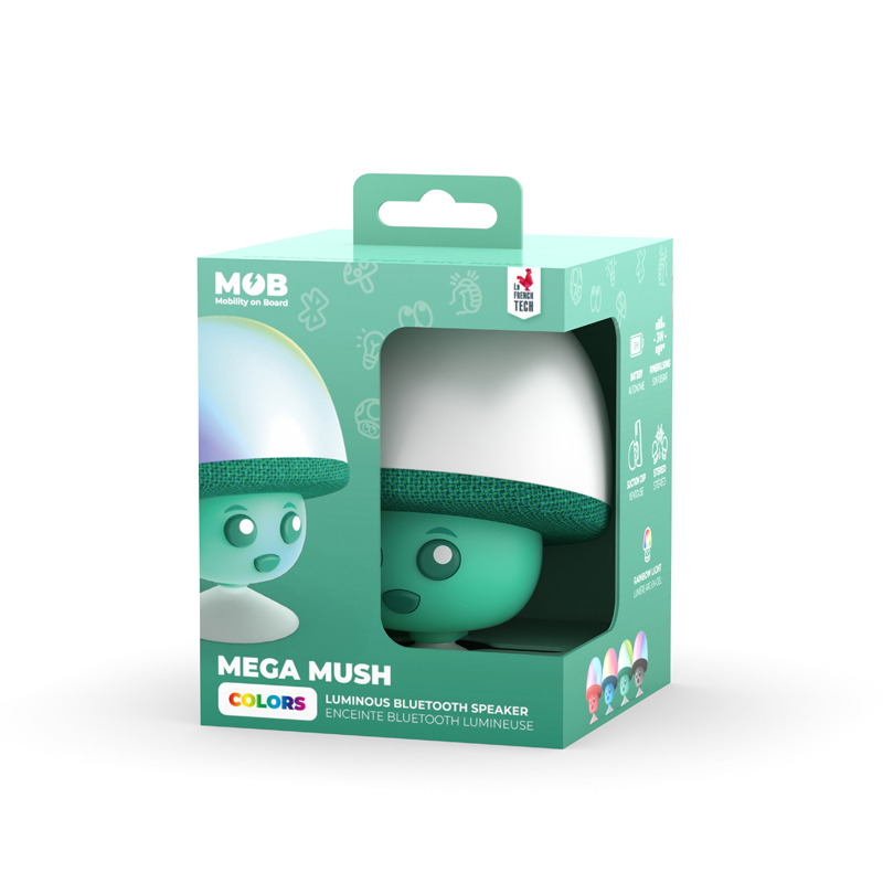 Enceinte champignon vert