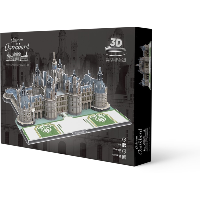 Puzzle 3d château chambord