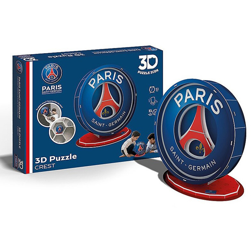 Puzzle 3d ecusson psg