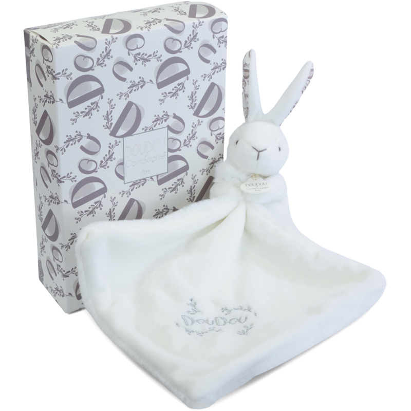 Peluche 10 cm lapin blanc