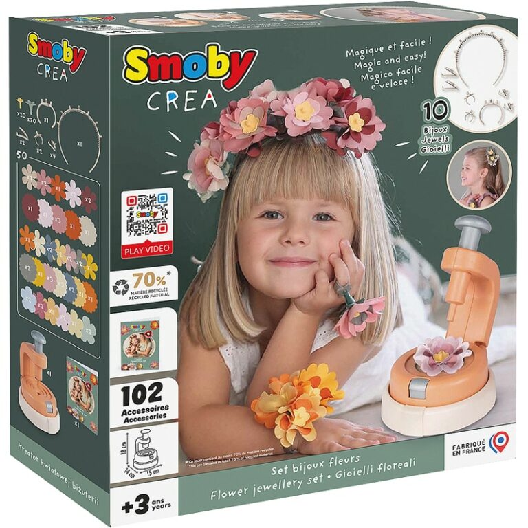 Set créatif bijoux fleurs