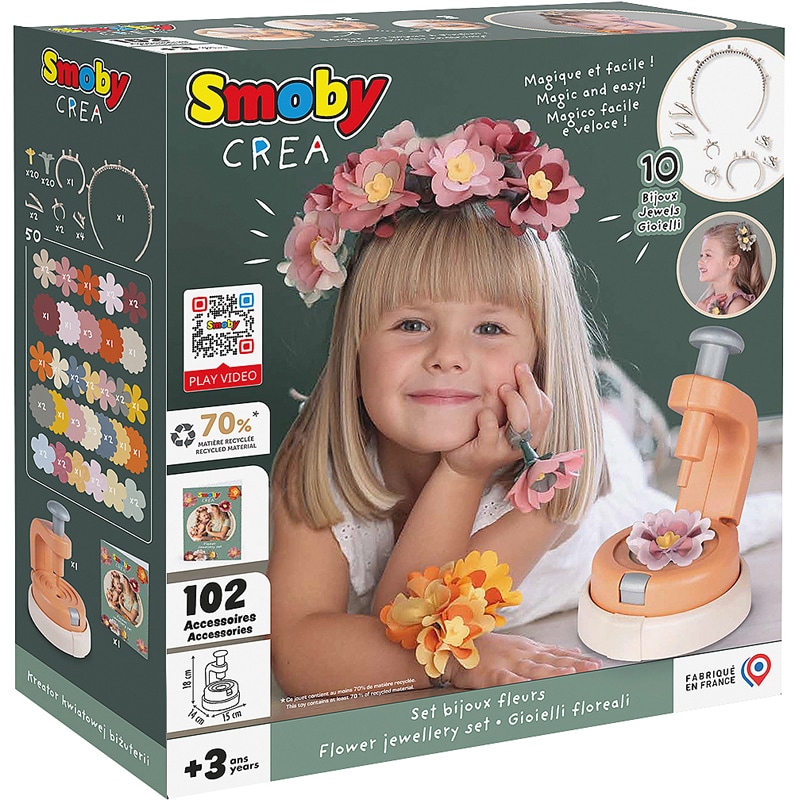 Set créatif bijoux fleurs