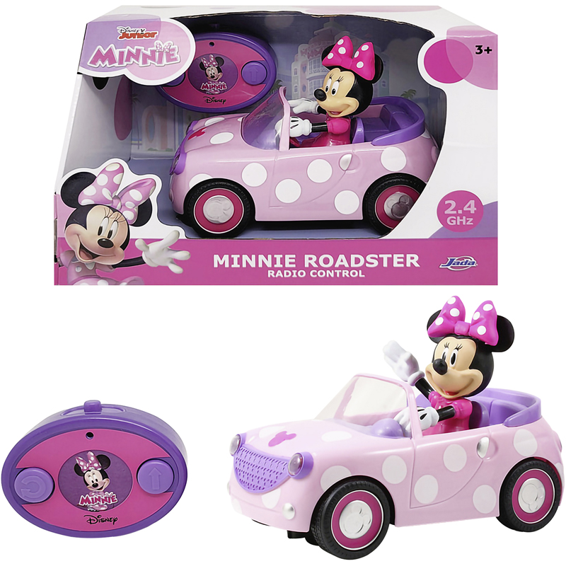 Véhicule 1/24 radio-commandé minnie roadster