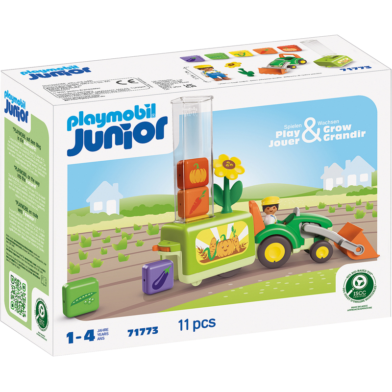 Playmobil Junior 71773 - Tracteur avec planteuse