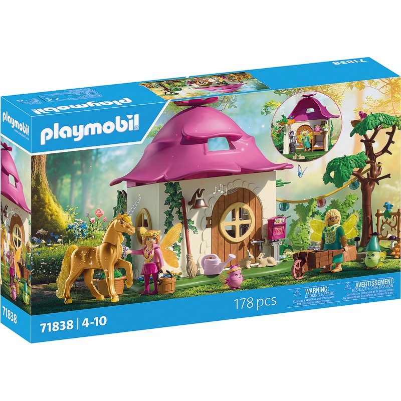 Playmobil 71838 - Maison de fée +licorne doree