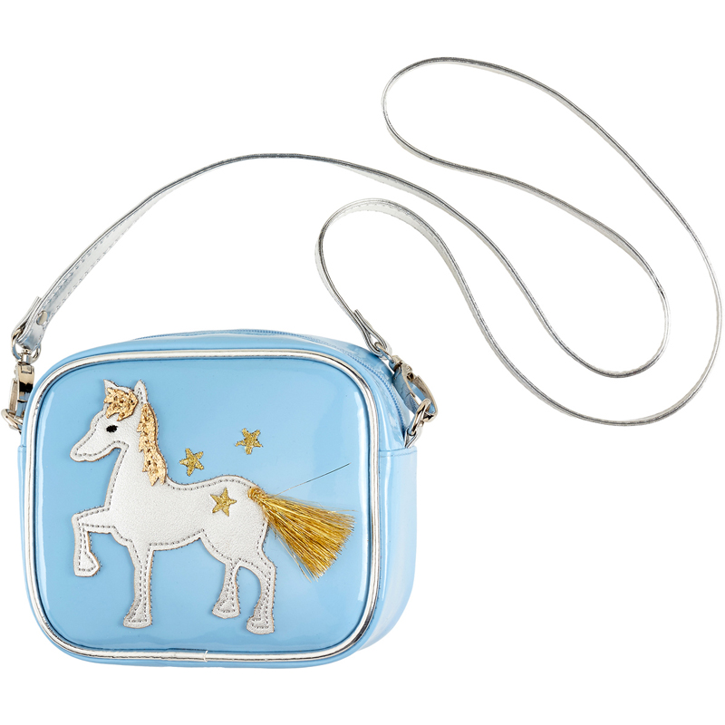 Sac cheval bleu