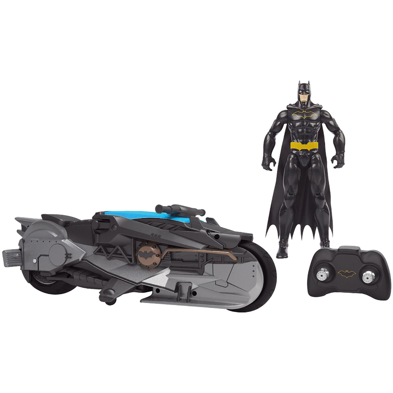 Batmobile radio-commandé + figurine 30 cm Batman