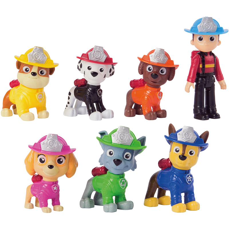 Pack 7 figurine rescue Pat Patrouille