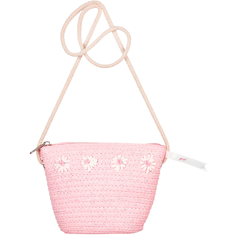 Sac jouke fleur rose