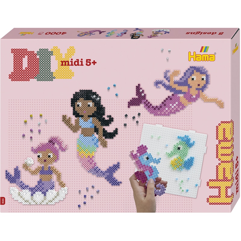 Boîte perles sirenes Hama
