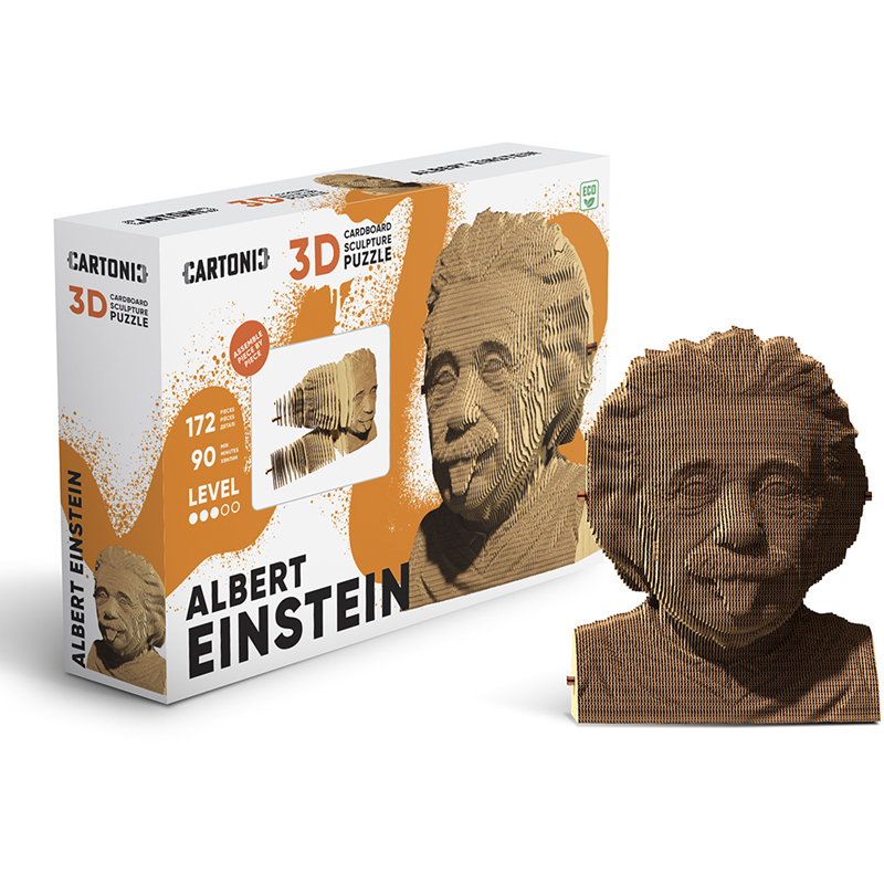 Puzzle 3d albert einstein