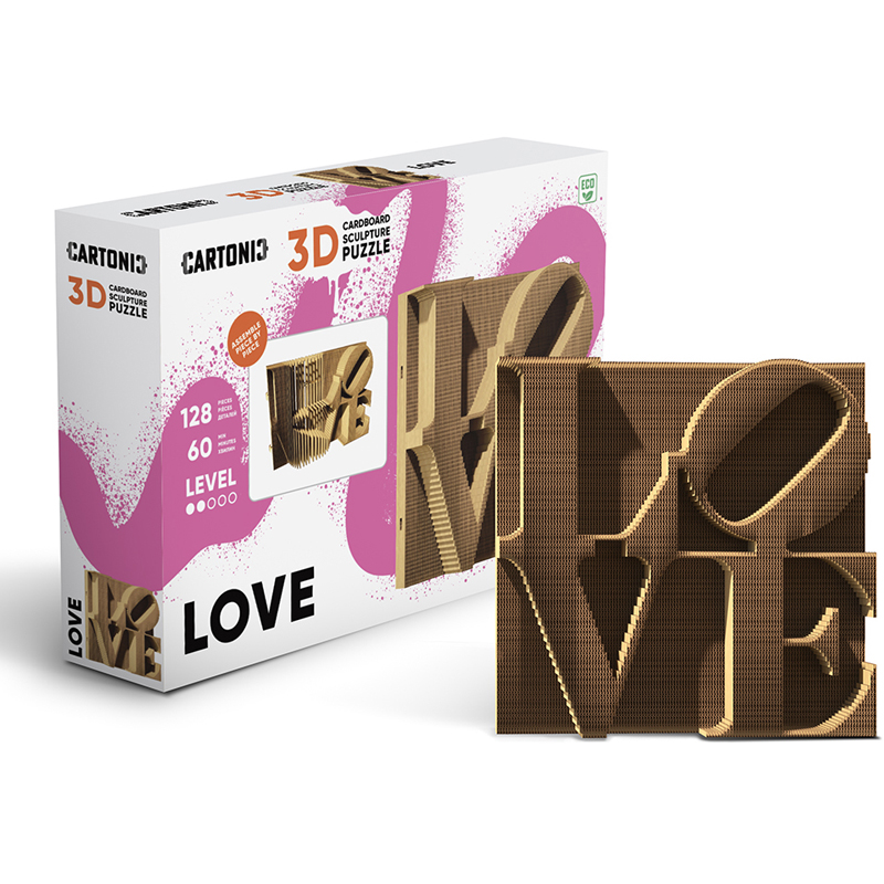 Puzzle 3d love