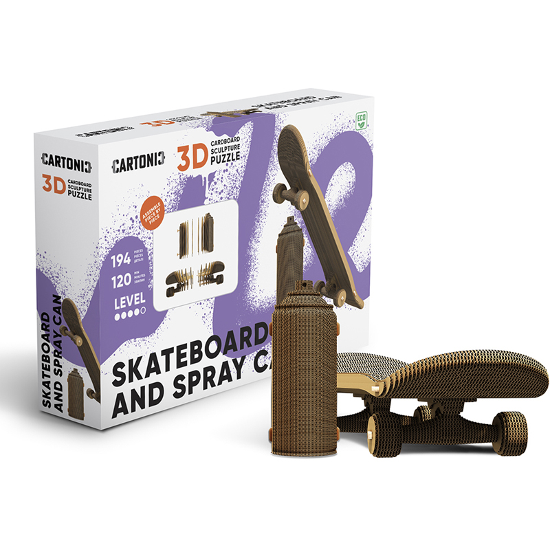 Puzzle 3d skate board