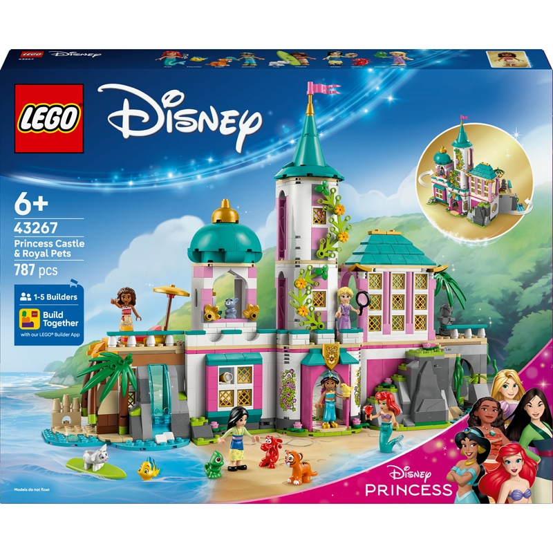 Lego 43267 - Château +animaux royaux prncss - Lego Dis Princess