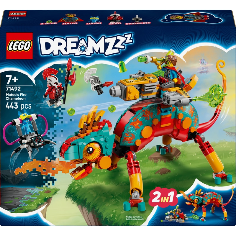 Lego 71492 - Cameleon cracheur feu dreamz - Lego Dreamzzz
