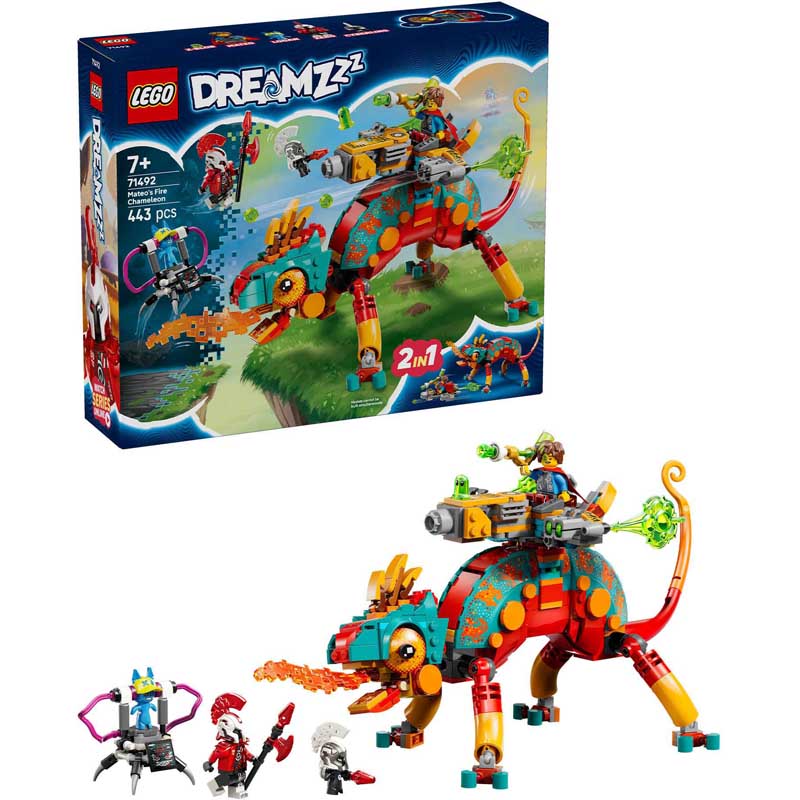 Lego 71492 - Cameleon cracheur feu dreamz - Lego Dreamzzz