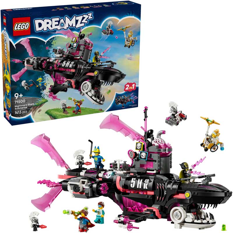 Lego 71500 - Ssmarin requin cauchems dreamz - Lego Dreamzzz