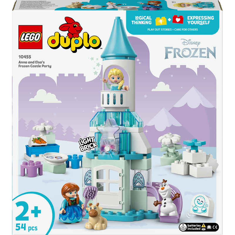 Lego 10455 - Fête au château glace frozen - Lego Dis La Reine Des Neiges