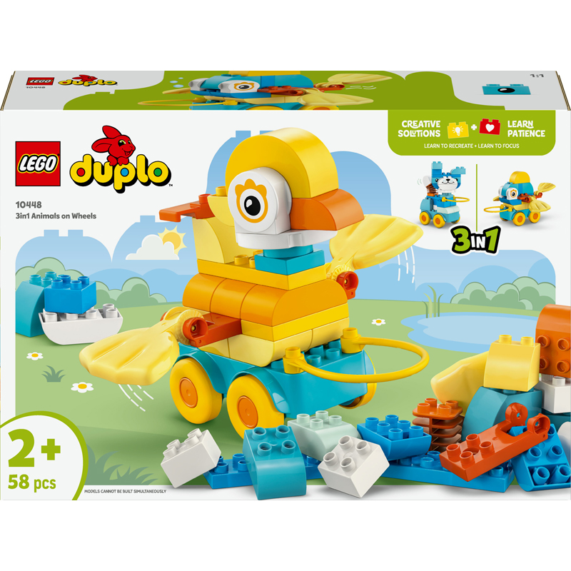 Lego 10448 - Animaux sur roues 3en1 - Lego Duplo