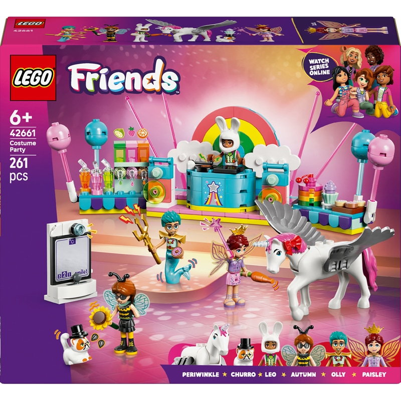 Lego 42661 - Licorne +fee deguisees - Lego Friends