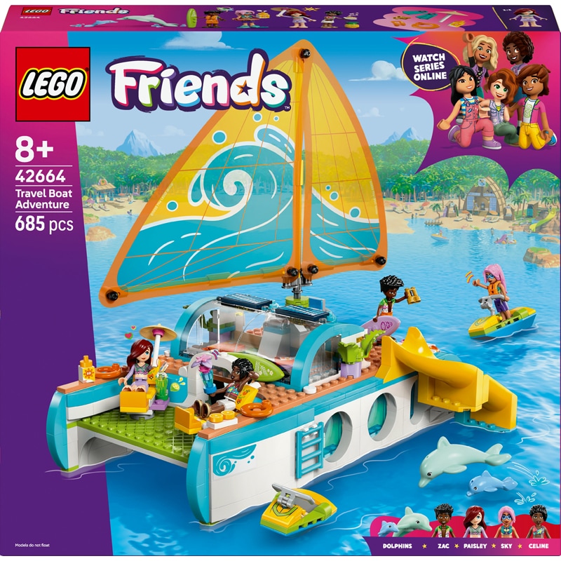 Lego 42664 - Laventure en bateau - Lego Friends