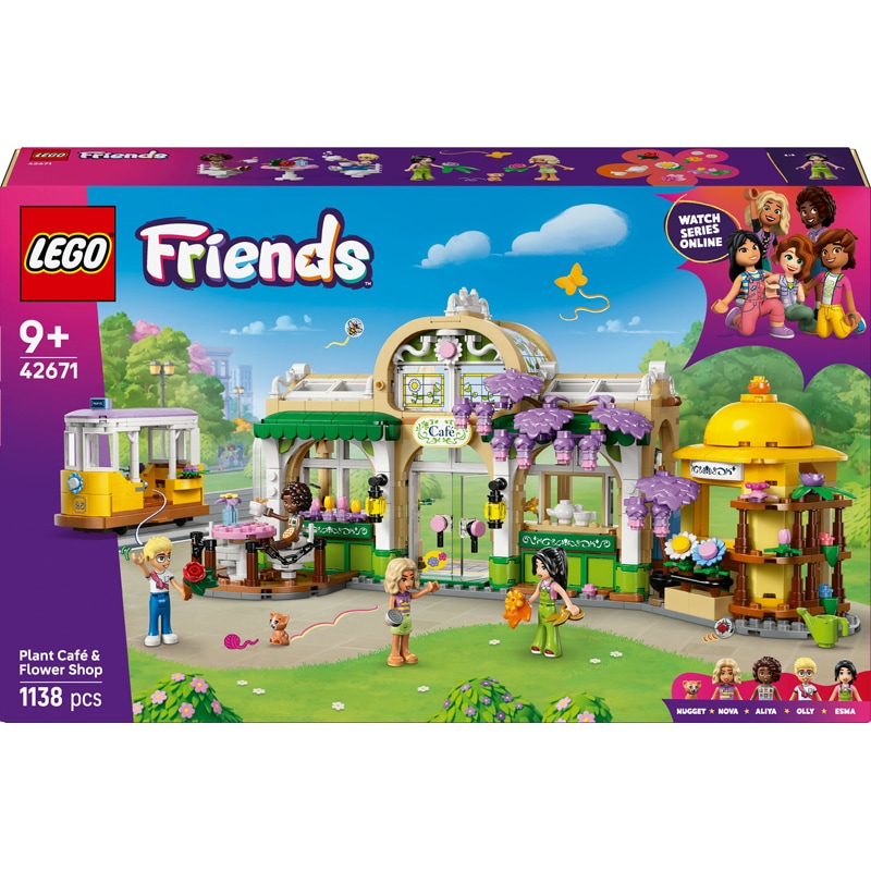 Lego 42671 - Cafe et kiosque fleurs - Lego Friends