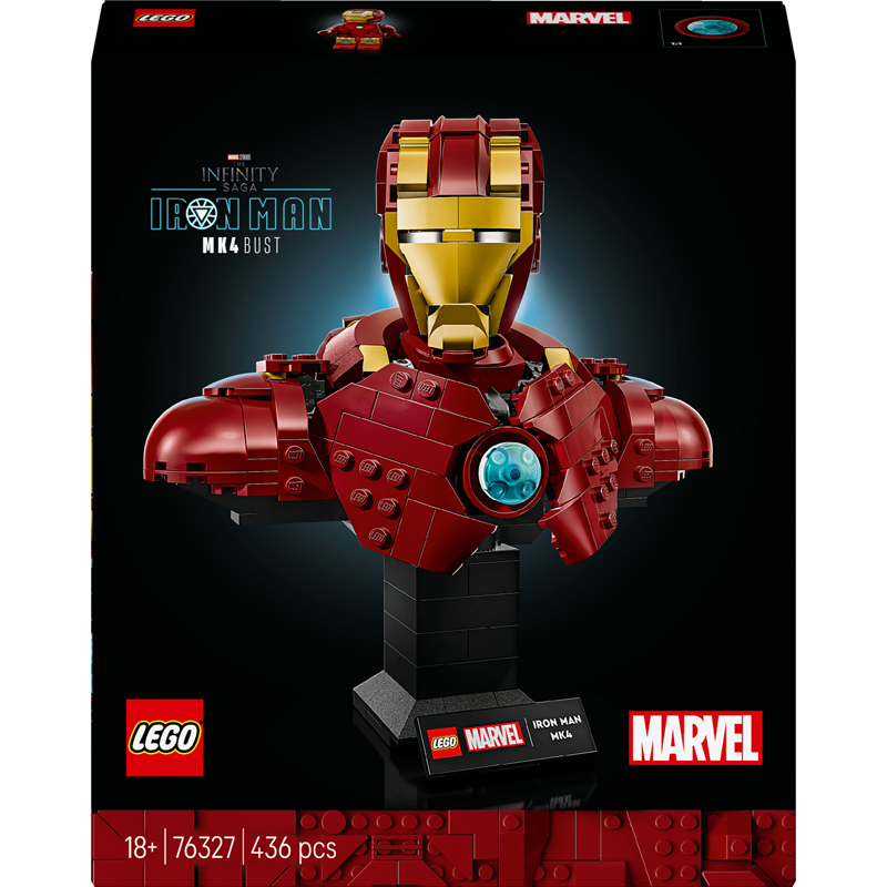 Lego 76327 - Buste mk4 ironman - Lego Dis Iron Man