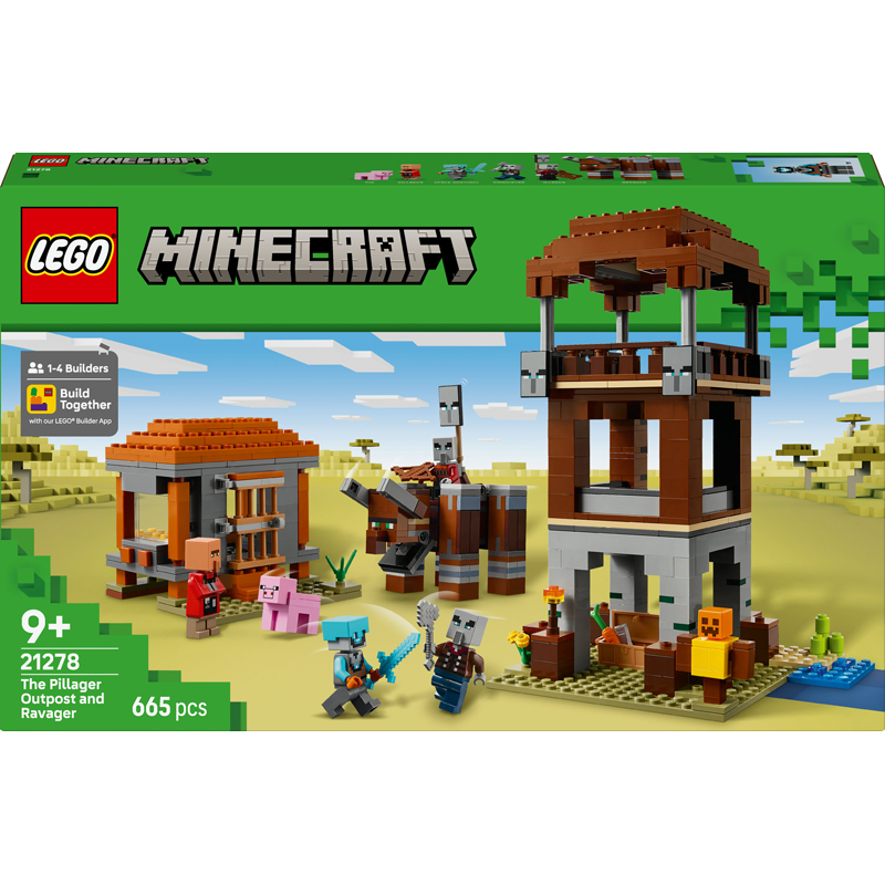 Lego 21278 - Avtposte pillards - Lego Minecraft