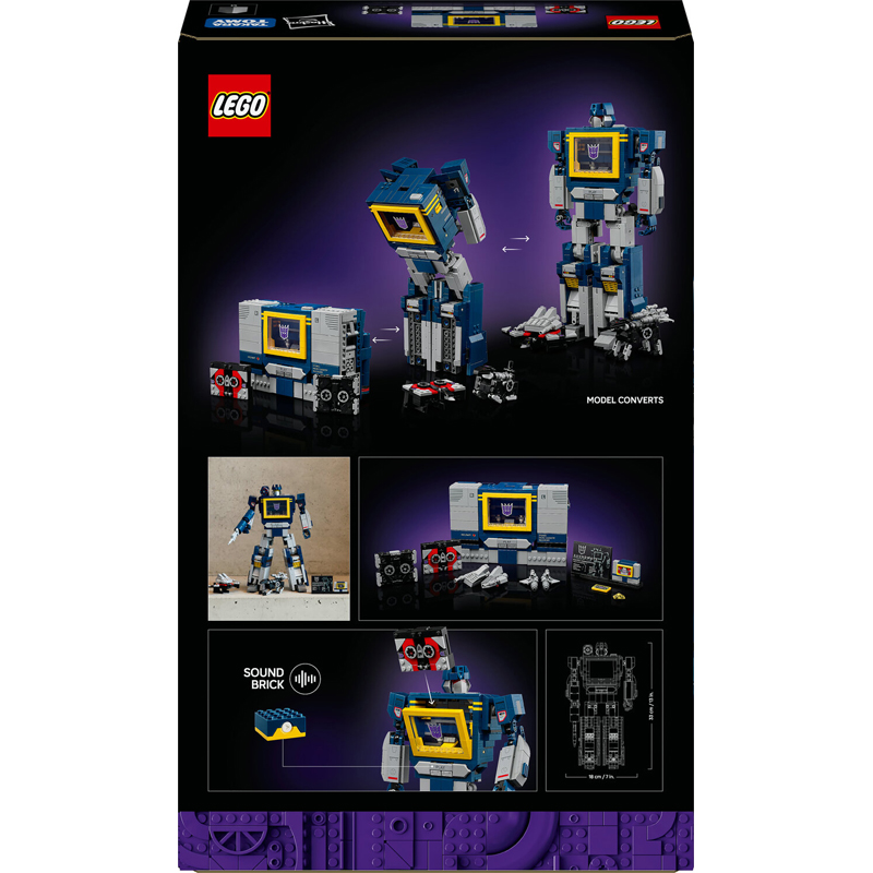 Lego 10358 - Figurine soudwave transf - Lego Icons