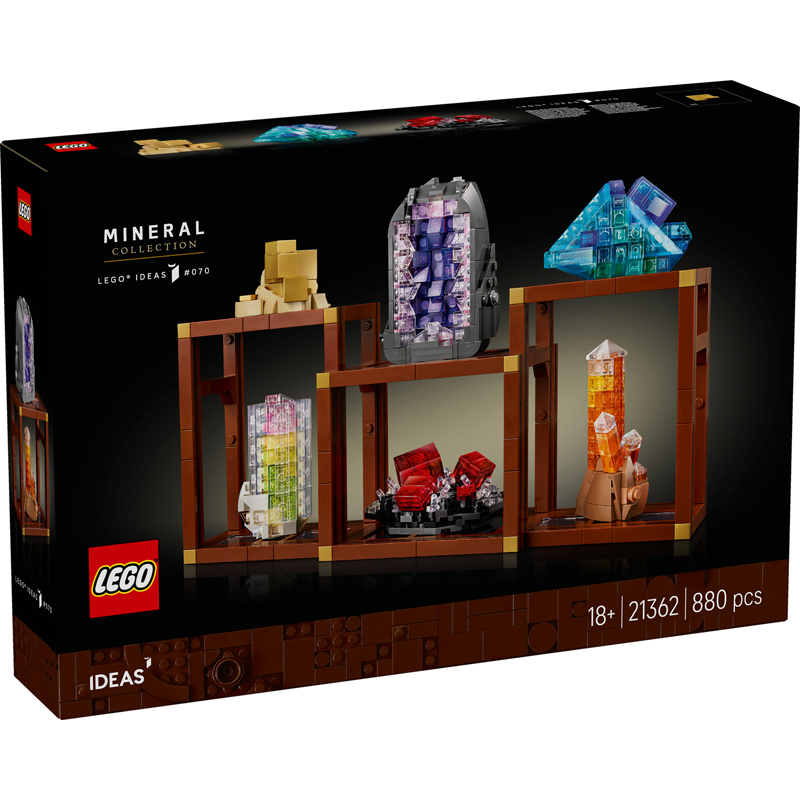 Lego 21362 - Collection mineraux - Lego Ideas