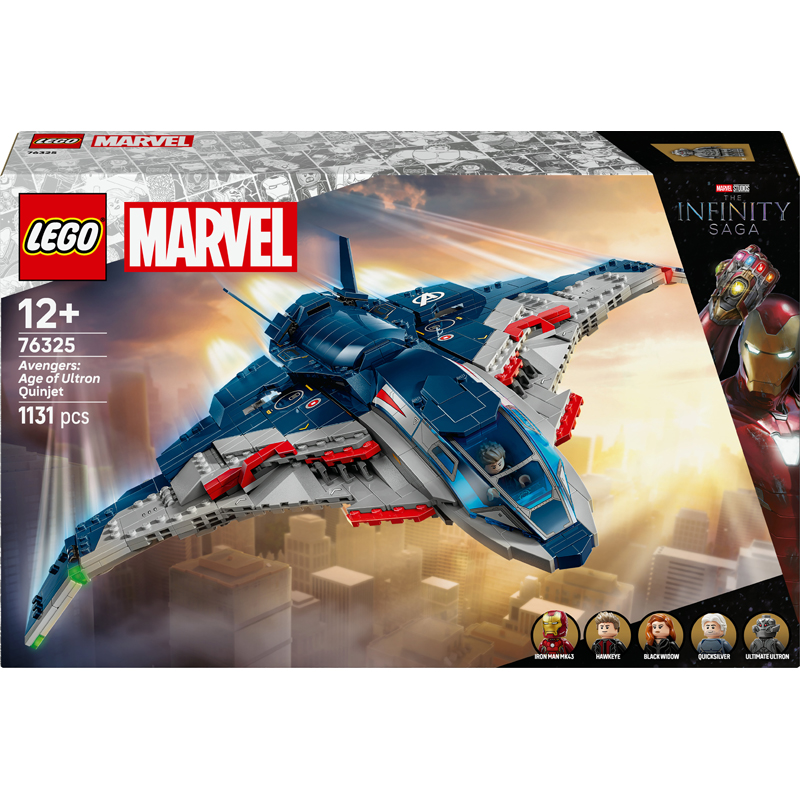Lego 76325 - Quinjet lere dultron avenge - Lego Dis Avengers