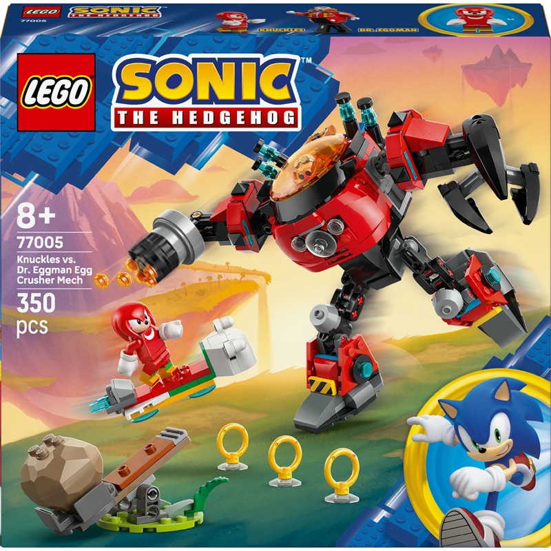 Lego 77005 - Knuckles vs legg crusher - Lego Sonic The Hedge