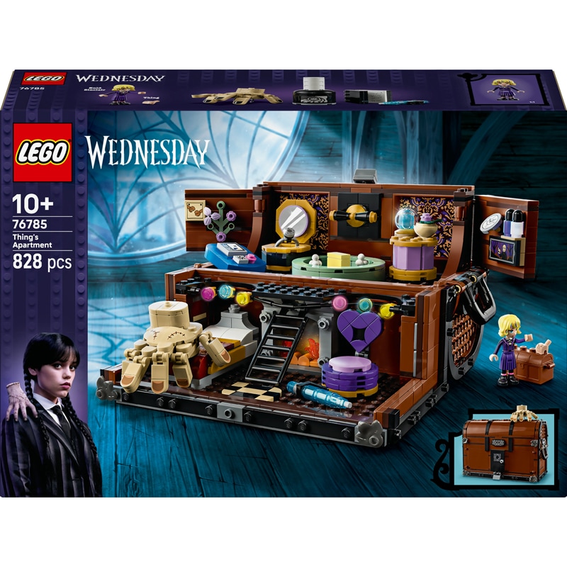 Lego 76785 - Chambre de la chose - Lego Mercredi Addams