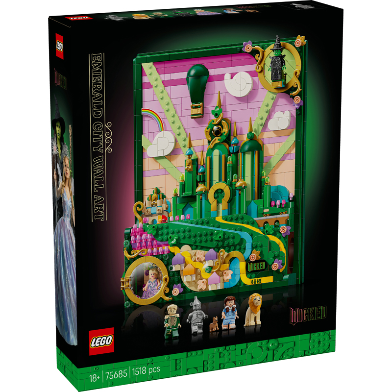 Lego 75685 - Tableau d emerald City - Lego Wicked