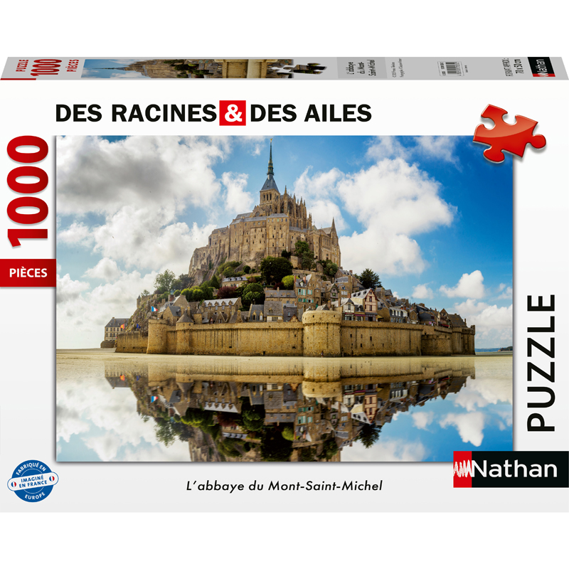 Puzzle 1000 pièces mont saint michel