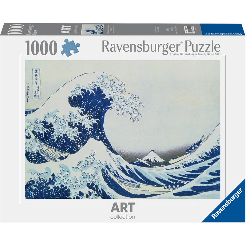 Puzzle 1000 pièces vague kanagawa