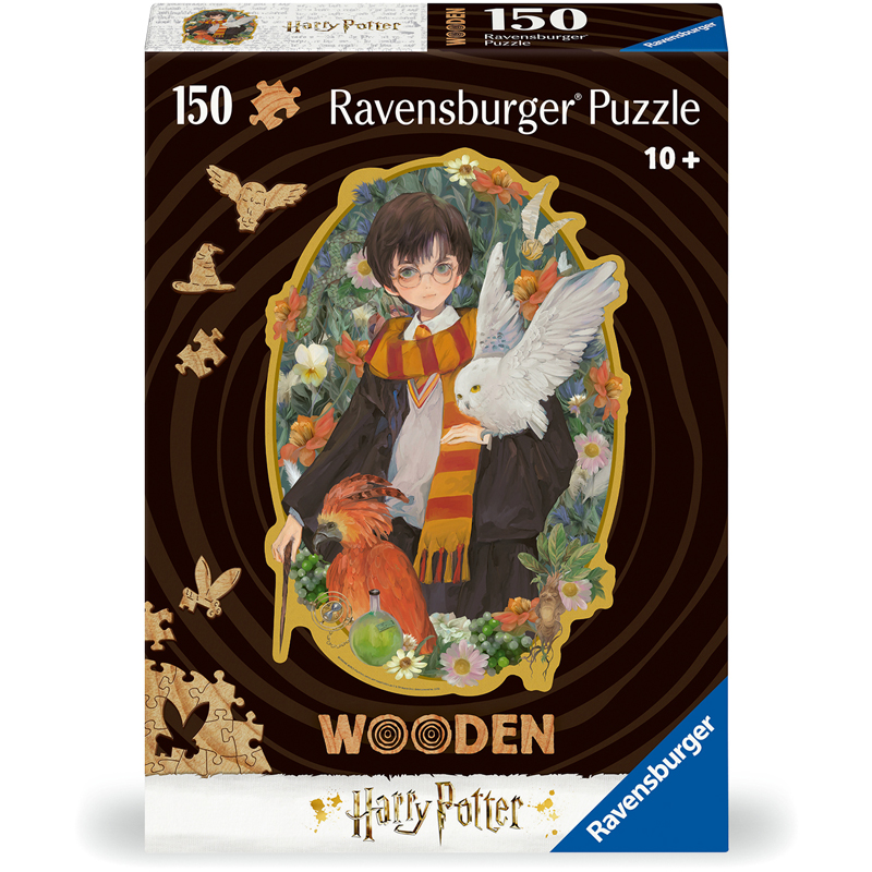 Puzzle 150 pièces bois hpotter