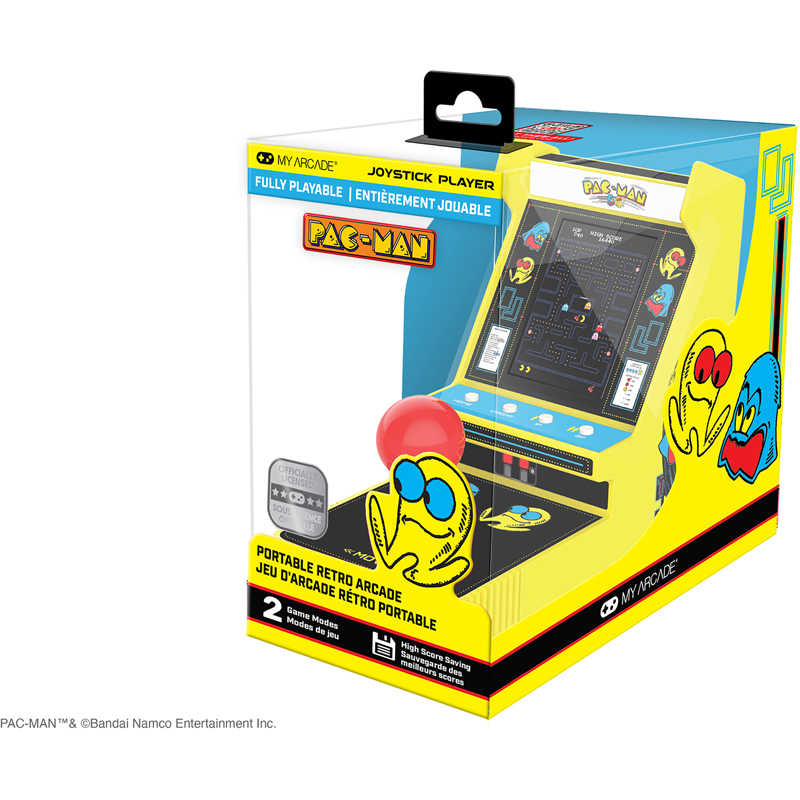 Joystick player arcade pacman