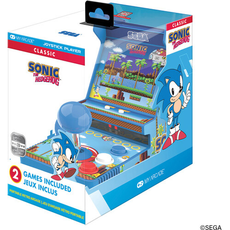 Joystick player arcade Sonic