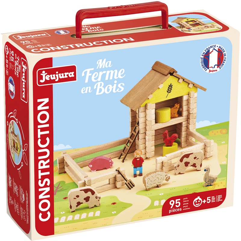 Ferme 95 pièces bois