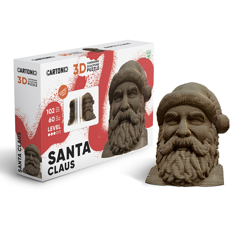 Puzzle 3d pere noel
