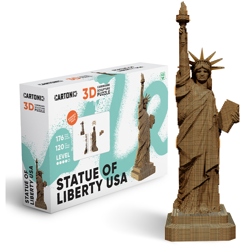 Puzzle 3d statue de la liberté