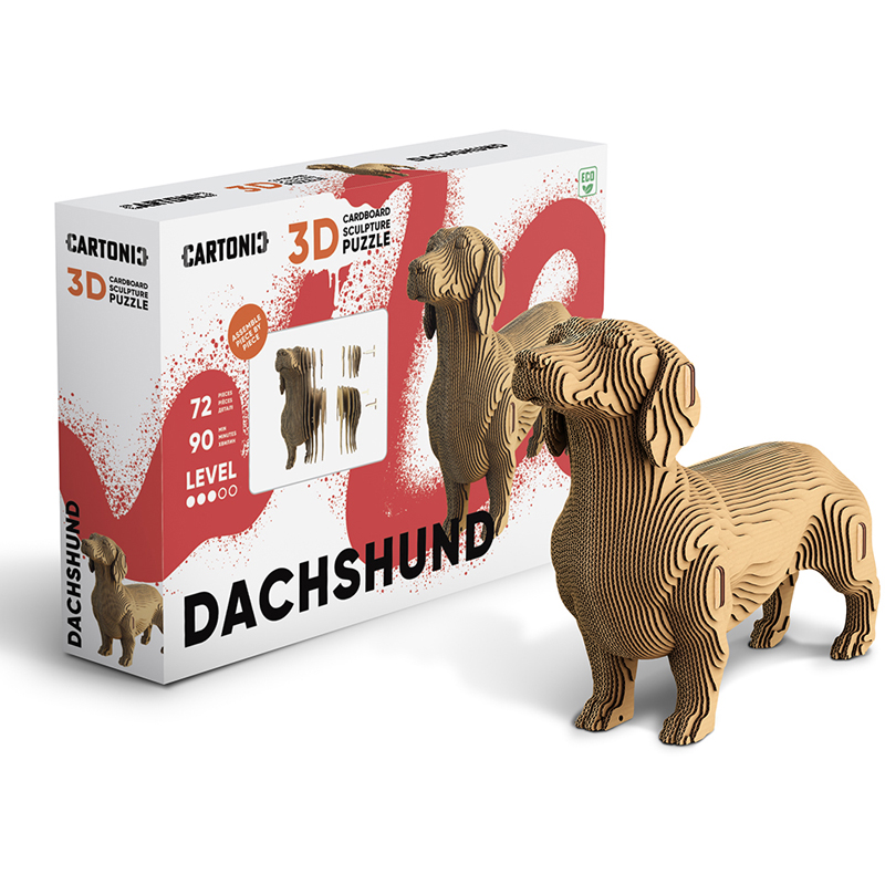 Puzzle 3d teckel