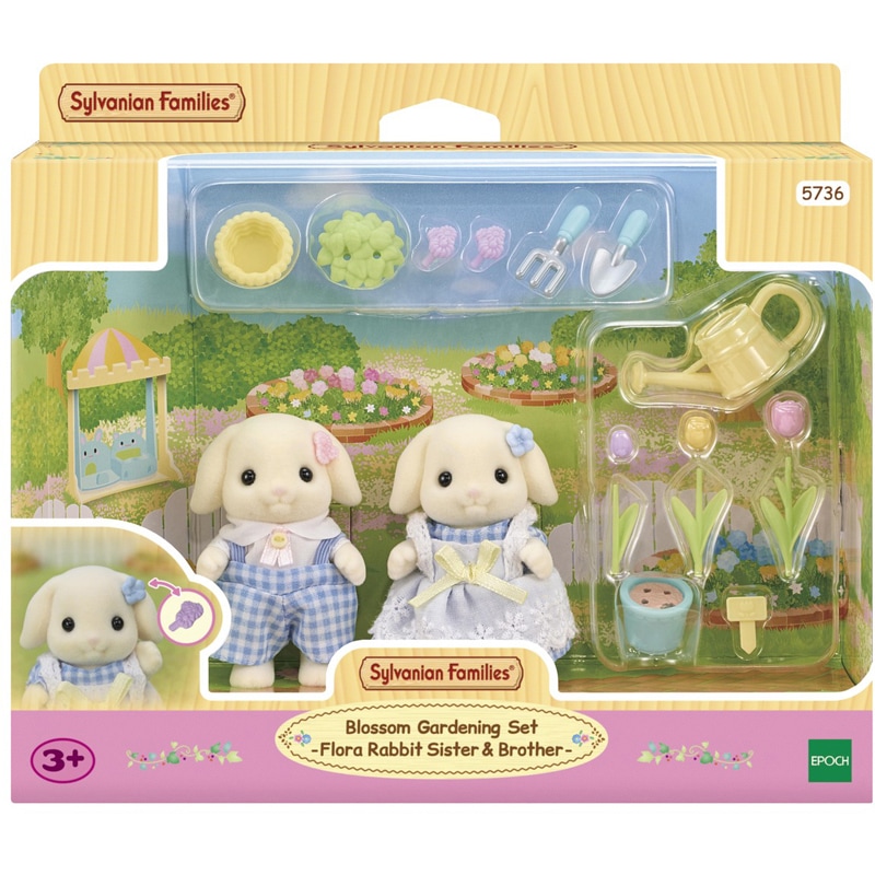 Frere et soeur lapin Sylvanian