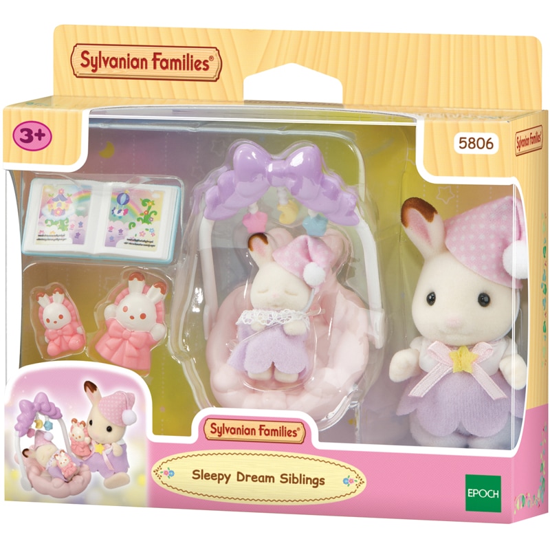 Coucher soeurs lapin Sylvanian